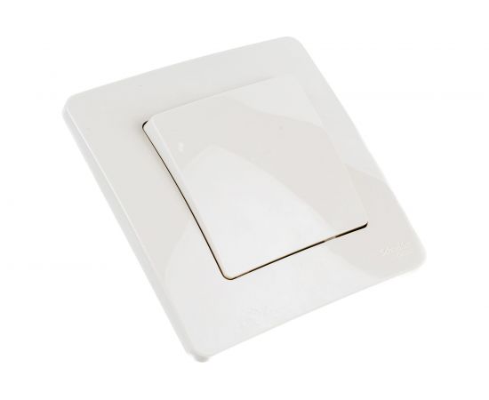 1-клавишный выключатель Schneider Electric скрытой проводки Blanca 10А IP20 1 250В бежевый BLNVS010107 – изображение 3
