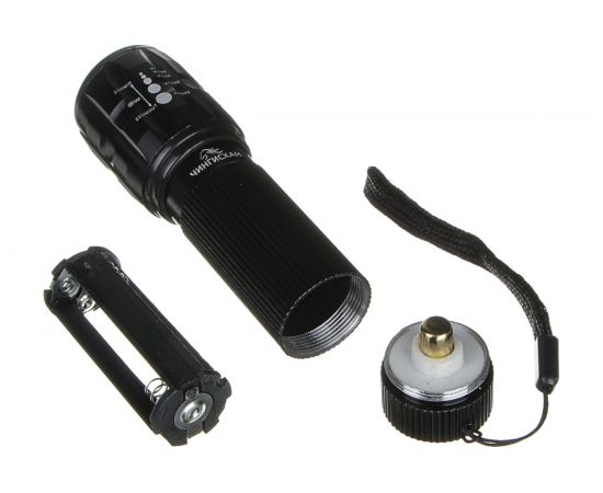 Фонарик ЧИНГИСХАН XPE, 3xAAA, 1 режим, пластик, металл 224-014 – изображение 3