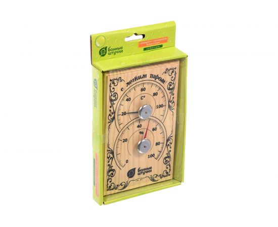 Термометр с гигрометром Банные штучки Банная станция для бани и сауны 18010 – изображение 3