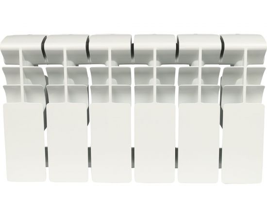 Алюминиевый радиатор ROMMER Plus 200 6 секций RAL9016 89989 – изображение 3