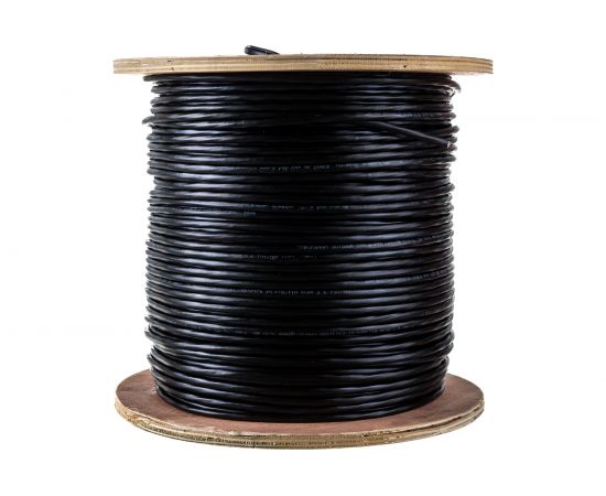 Кабель Cablexpert FTP5e 4пары 0.52мм медь однож экран 305м внеш Fluke Test черн FPC-5051E-SO-OUT – изображение 3