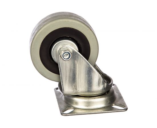 Колесо с вращающейся опорой и пластиной крепления (60 мм; 50 кг) Tellure rota 374102 – изображение 3
