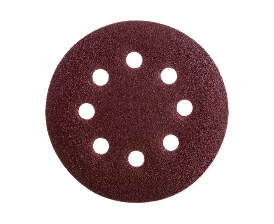 Круг абразивный шлифовальный перфорированный под липучку (10 шт; 125 мм; Р100) TUNDRA 2603076 – изображение 4