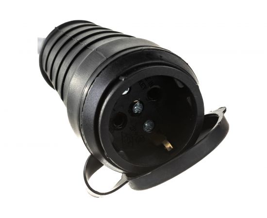 Силовой шнур удлинитель ЭНАРГИТ КГ 3*2,5 ГОСТ 1 розетка 10 метров ip 44 вилка/штепсель КГ325-10-1-44 – изображение 4