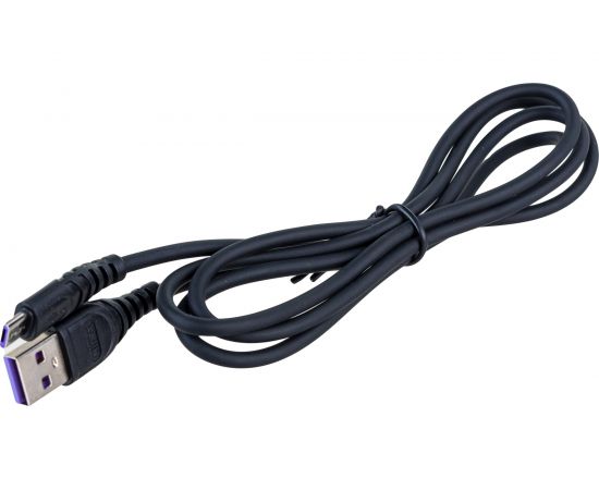 Кабель Mirex, USB 2.0 AM-microBM 1,2 метра, 3A, чёрный, в коробке 13700-007M3BK – изображение 5