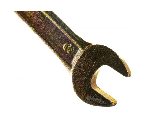 Рожковый ключ, 8x10 мм, желтый цинк СИБРТЕХ 14303 – изображение 5