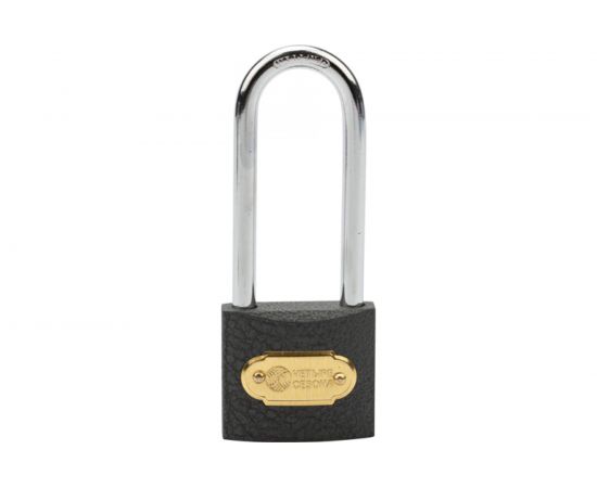 Навесной замок ЧЕТЫРЕ СЕЗОНА Чугун 40 мм, длинная дужка 79-0024 – изображение 5