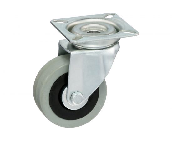 Колесо с вращающейся опорой и пластиной крепления (60 мм; 50 кг) Tellure rota 374102 – изображение 5