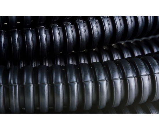 Труба ПНД Экопласт гофрированная легкая, с зондом диаметр 16 мм, 10м 20116-10B – изображение 6