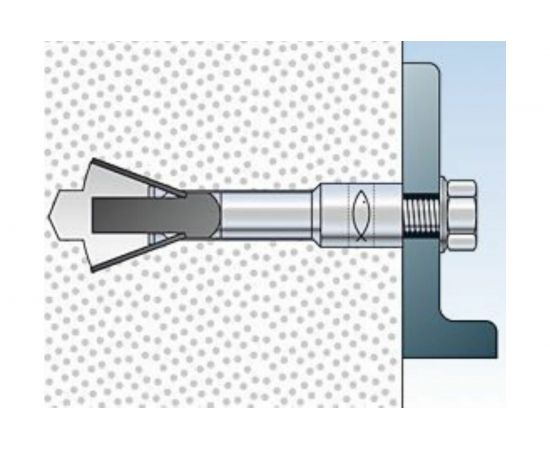 Забивной усиленный анкер для газобетона Fischer FPX M12 I накл 140391 – изображение 6