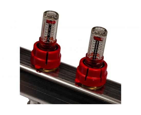 Коллектор STOUT нержавеющая сталь, в сборе, с расходомерами SMS 0907 000005 RG008P0RN7HR5L – изображение 6