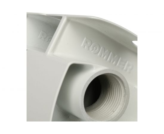 Алюминиевый радиатор ROMMER Plus 200 6 секций RAL9016 89989 – изображение 8