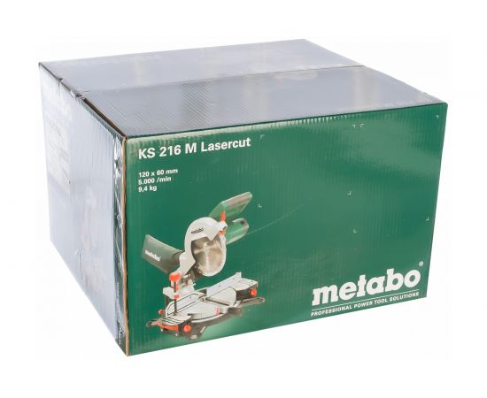 Торцовочная пила Metabo KS 216 M Lasercut 619216000 – изображение 8