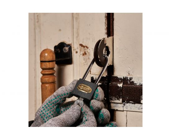 Навесной замок ЧЕТЫРЕ СЕЗОНА Чугун 40 мм, длинная дужка 79-0024 – изображение 9