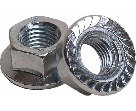 Гайка с фланцем КРЕП-КОМП DIN 6923, М12, 10 шт. гф12мф 