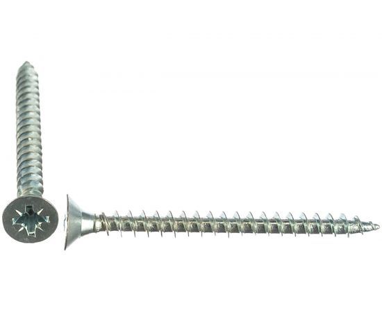 Саморез КРЕП-КОМП белый цинк POZY 4,5х50 400шт бд4550ф 