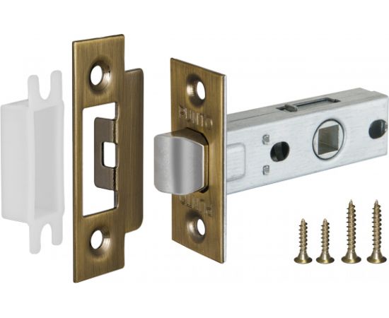 Врезная защелка PUNTO L45-8 ABG зеленая бронза 36939 