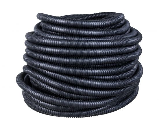 Металлорукав в ПВХ изоляции ЗЭТАРУС МРПИ НГ, 20, 50 м/уп, черный zeta42227 