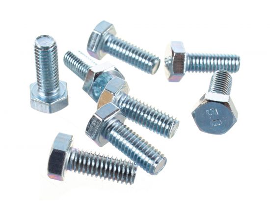 Болт ЗУБР ГОСТ 7798-70, M6 x 16 мм, 8 шт, кл. пр. 5.8, оцинкованный, 303086-06-016 