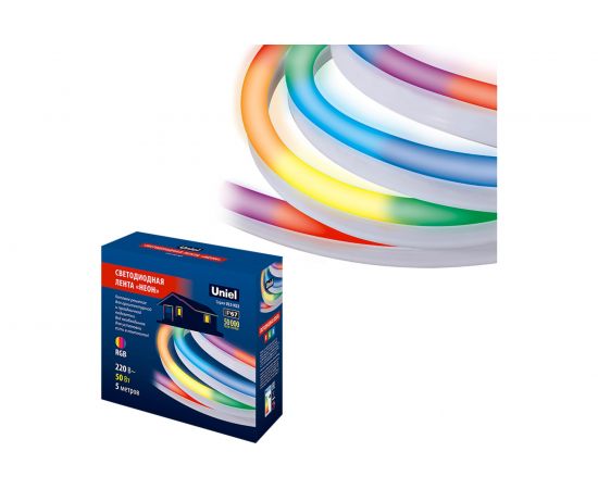 Светодиодная лента Uniel 5M/RGB/1.5M IP67 RRP50C01 ULS-N22 UL-00006687 