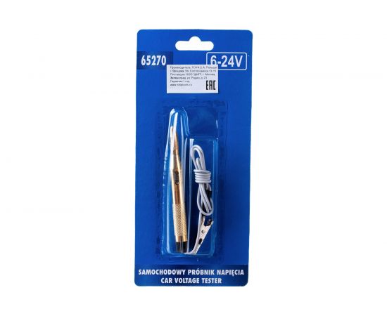 Индикаторная отвертка TOYA 110мм, 6-24V 65270 