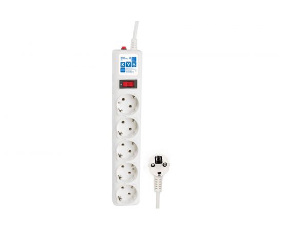 Фильтр-удлинитель B 3м 5роз. белый Power Cube SPG-B-10-WHITE 