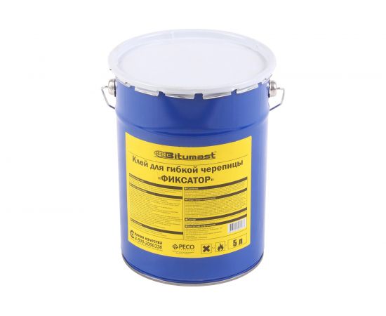 Клей для гибкой черепицы, 5 л Bitumast 4607952900301 