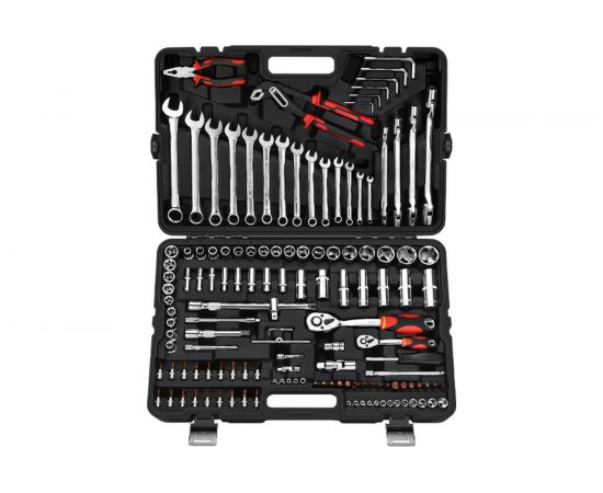 Набор инструментов 137 предметов 1/4 1/2 трещотка GOODKING M-10137 
