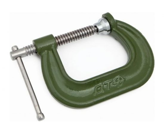 G-образная кованая струбцина 75 мм Дело техники 397007 