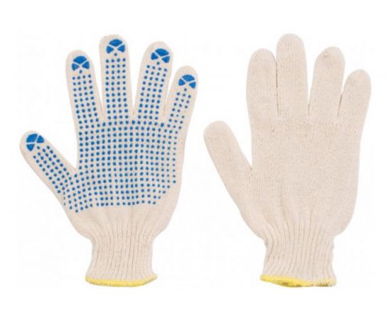 Перчатки вязаные с пупырышками РОС 12485 