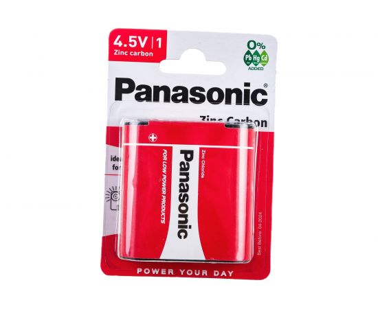 Батарейка Panasonic 3R12 Zinc Carbon Bl1 349 