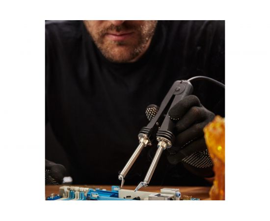 Паяльник-пинцет с керамическим нагревателем REXANT 220 В/48 Вт 12-0139 – изображение 12