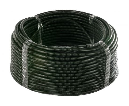 Автомобильная гофрированная труба REXANT ППНг 6,8 мм, разрезная негорючая бухта 50 м/уп. 16-1053 – изображение 2