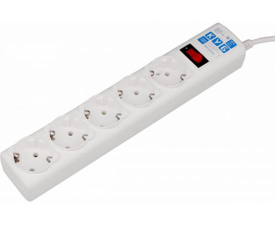 Фильтр-удлинитель B 3м 5роз. белый Power Cube SPG-B-10-WHITE – изображение 2