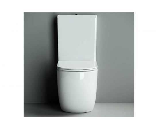 Бачок для унитаза Ceramica Nova METROPOL Rimless, двойной смыв 3/6 арматура Geberit CN4001-T – изображение 2