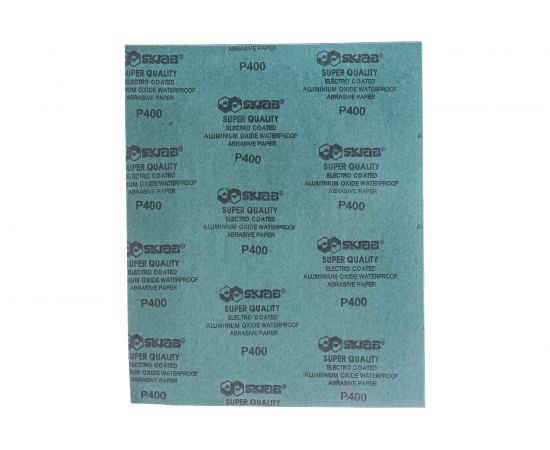 Бумага влагостойкая абразивная (10 листов; 230х280 мм; P400) SKRAB 35725 – изображение 2