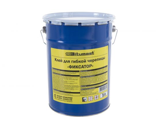 Клей для гибкой черепицы, 5 л Bitumast 4607952900301 – изображение 2