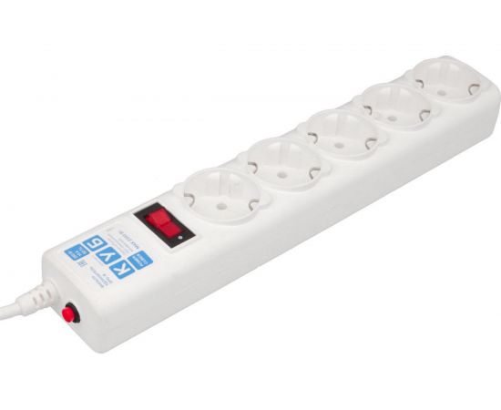 Фильтр-удлинитель B 3м 5роз. белый Power Cube SPG-B-10-WHITE – изображение 3