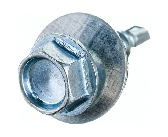 Кровельный саморез с EPDM DINFIX 4.8x19, сверло, цинк, 100 шт. 00-00002082 – изображение 3