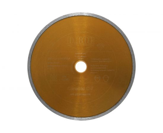 Диск алмазный Ceramic C-7 250x2.6x30/25.4 мм D.BOR C-C-07-0250-030 – изображение 3