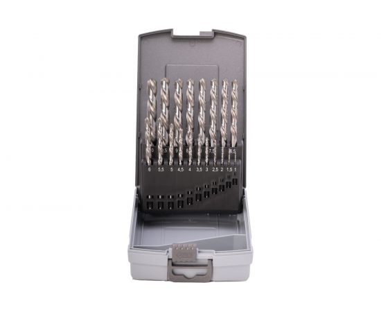 Набор сверл левого вращения по металлу (19 шт; 1-10 мм; HSS-G) Ruko 214214LIRO – изображение 3