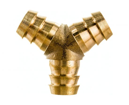 Штуцер соединительный тройной 14х14х14 мм латунь SANTRADE 9428 – изображение 3