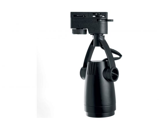 Трековый светильник на шинопровод FERON GU10, однофазный AL162, 50W, 230V, черный 41596 – изображение 3