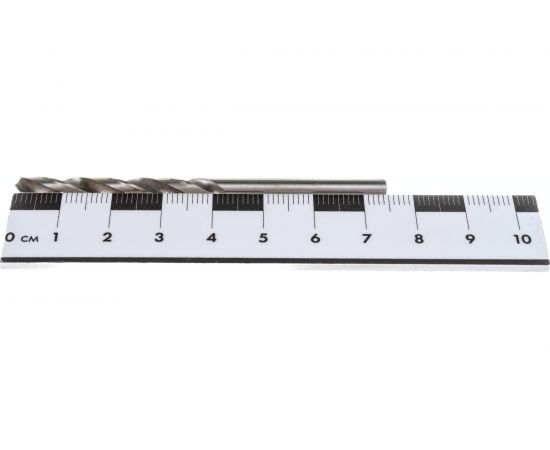 Сверло цх средняя серия (3.8х43х75 мм; HSS 4241; А1; DIN338) ИНСТУЛС 00001336112 – изображение 3