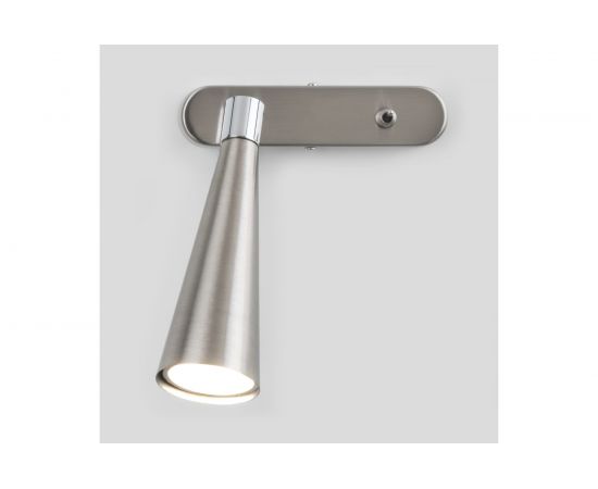 Настенный светильник Elektrostandard Horn GU10 SW сатинированный никель MRL 1010 a047872 – изображение 3