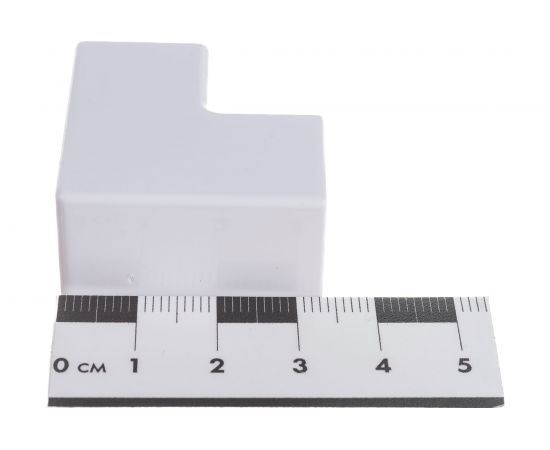 Плоский угол Ruvinil поворот на 90 градусов 16х16 белый ПВР-16х16 – изображение 5