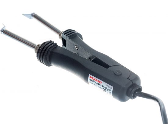 Паяльник-пинцет с керамическим нагревателем REXANT 220 В/48 Вт 12-0139 – изображение 9