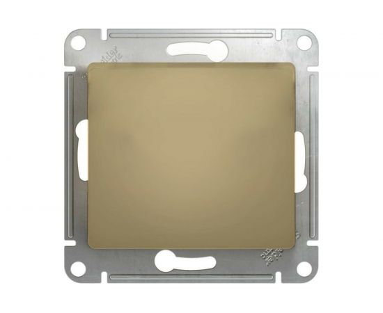 1-клавишный выключатель Schneider Electric GLOSSA 10АХ, ТИТАН GSL000411 