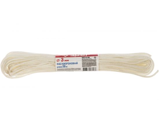 Фал капроновый Зубр 50210-03 