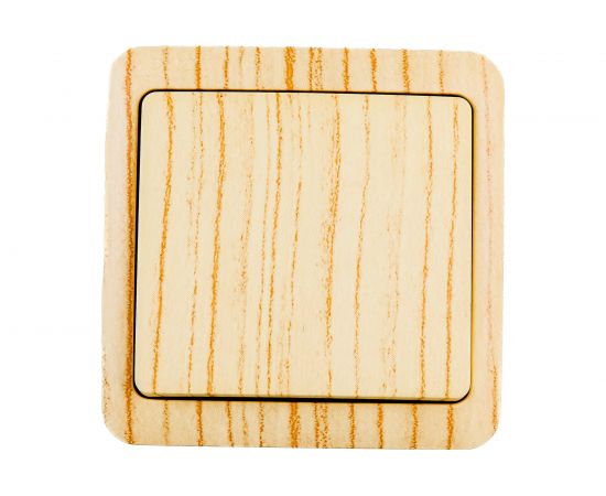 Выключатель Lezard, VIOLA, белёный дуб, 751-5200-100 